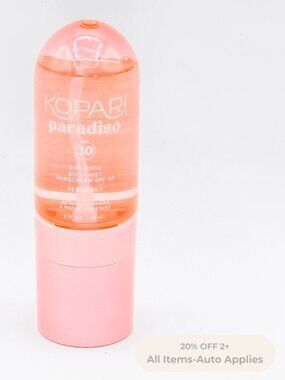 Kopari Paradiso Sun Juice Body Mist Sunscreen SPF 30 — Peach Sky — 2 fl oz